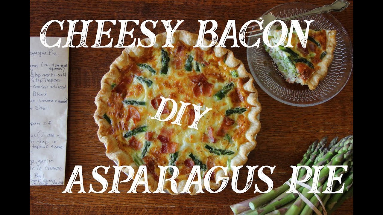 Family Recipes: Tamra's Cheesy Bacon Asparagus Pie