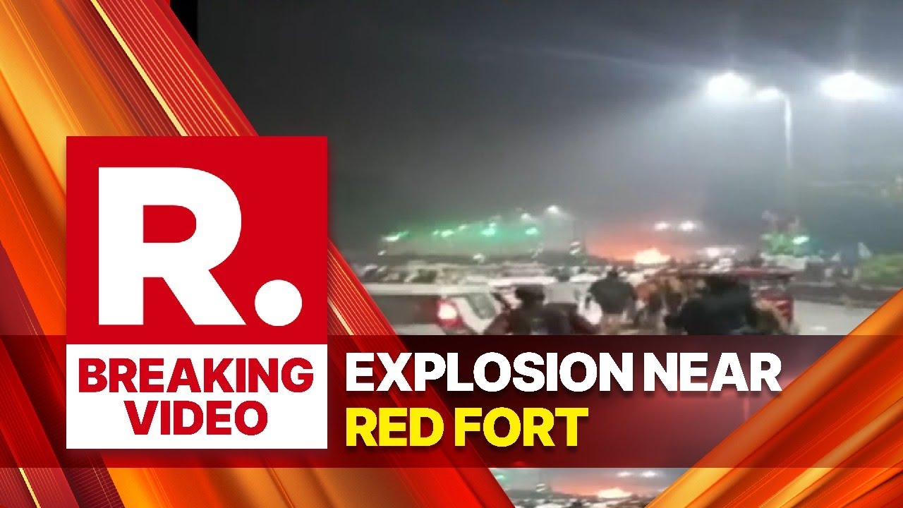 BREAKING: Explosion Outside Delhi's Red Fort Near Metro Station Gate No 1, Emergency Services Rushed