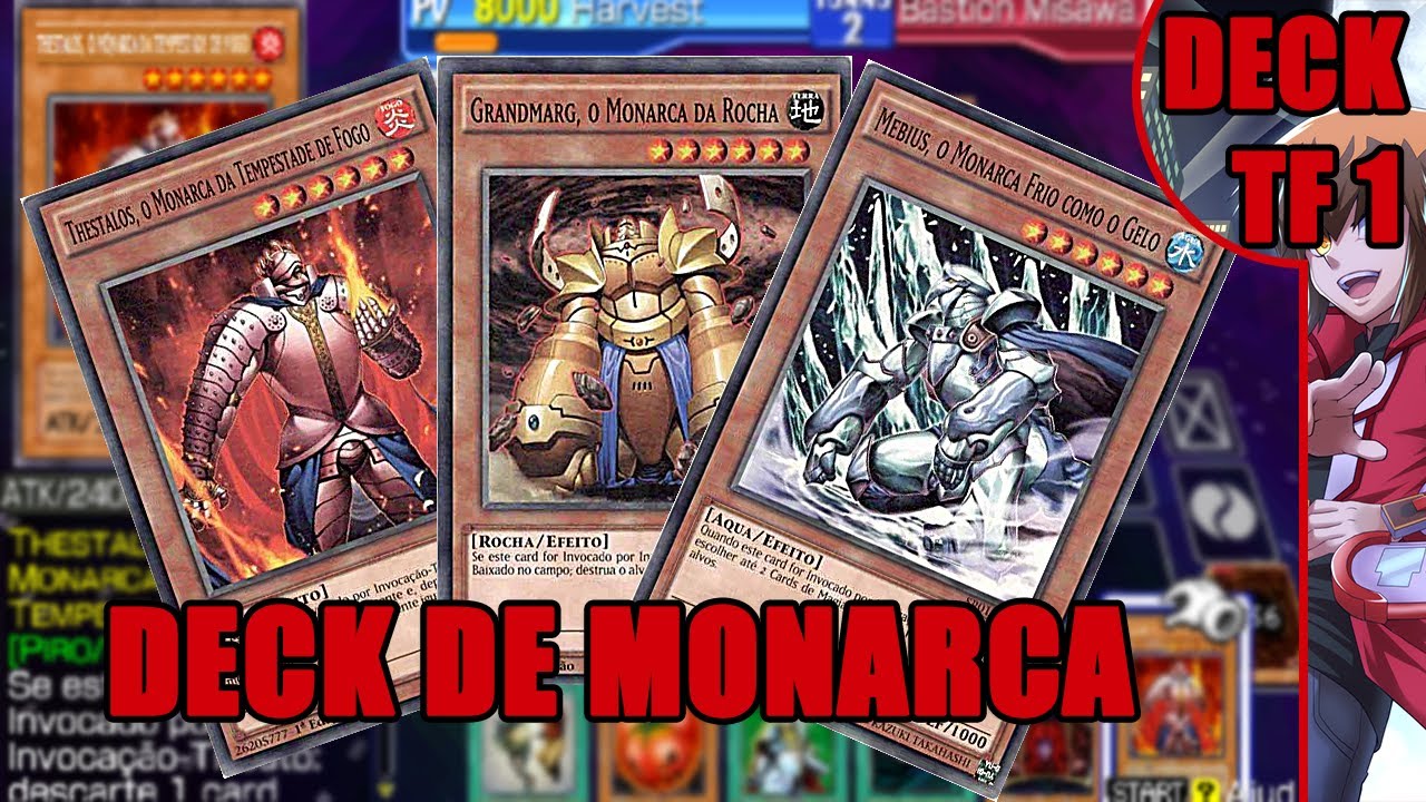 Yu-Gi-Oh! GX Tag Force - |DECK| - Deck DE MONARCA