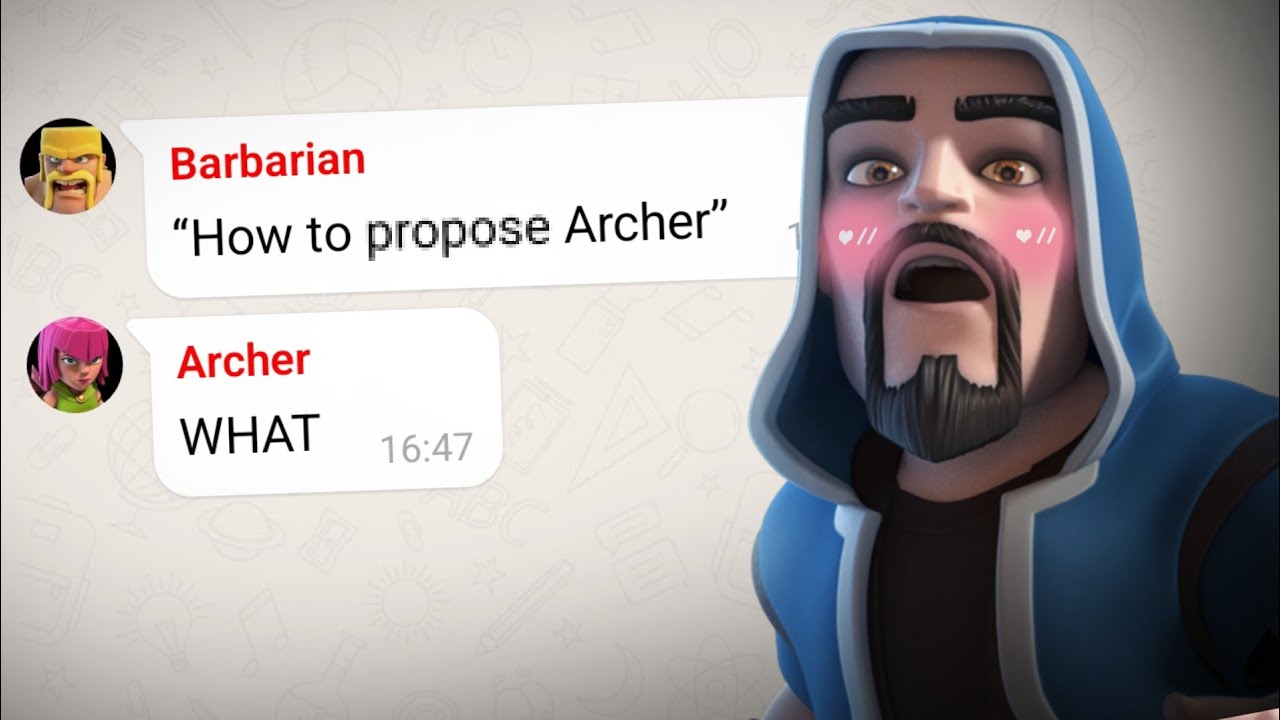 WIZARD'S Secret Search History Leaks 🤣 Clash Of Clans Group Chat Ep1