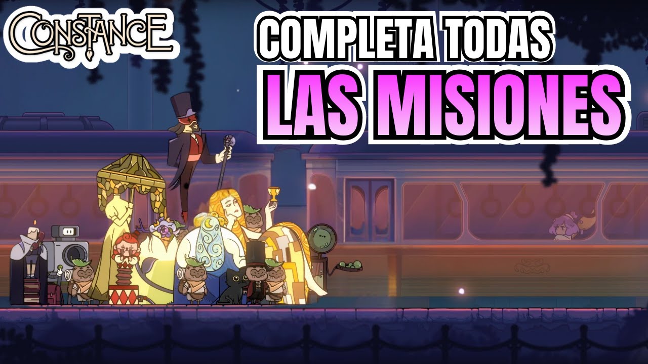 🎨 Constance - Completa TODAS las MISIONES SECUNDARIAS del juego