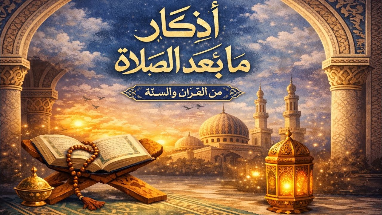 لا تقوم من صلاتك قبل أن تقول هذا! | أذكار ما بعد الصلاة بصوت يهز القلب 🤍