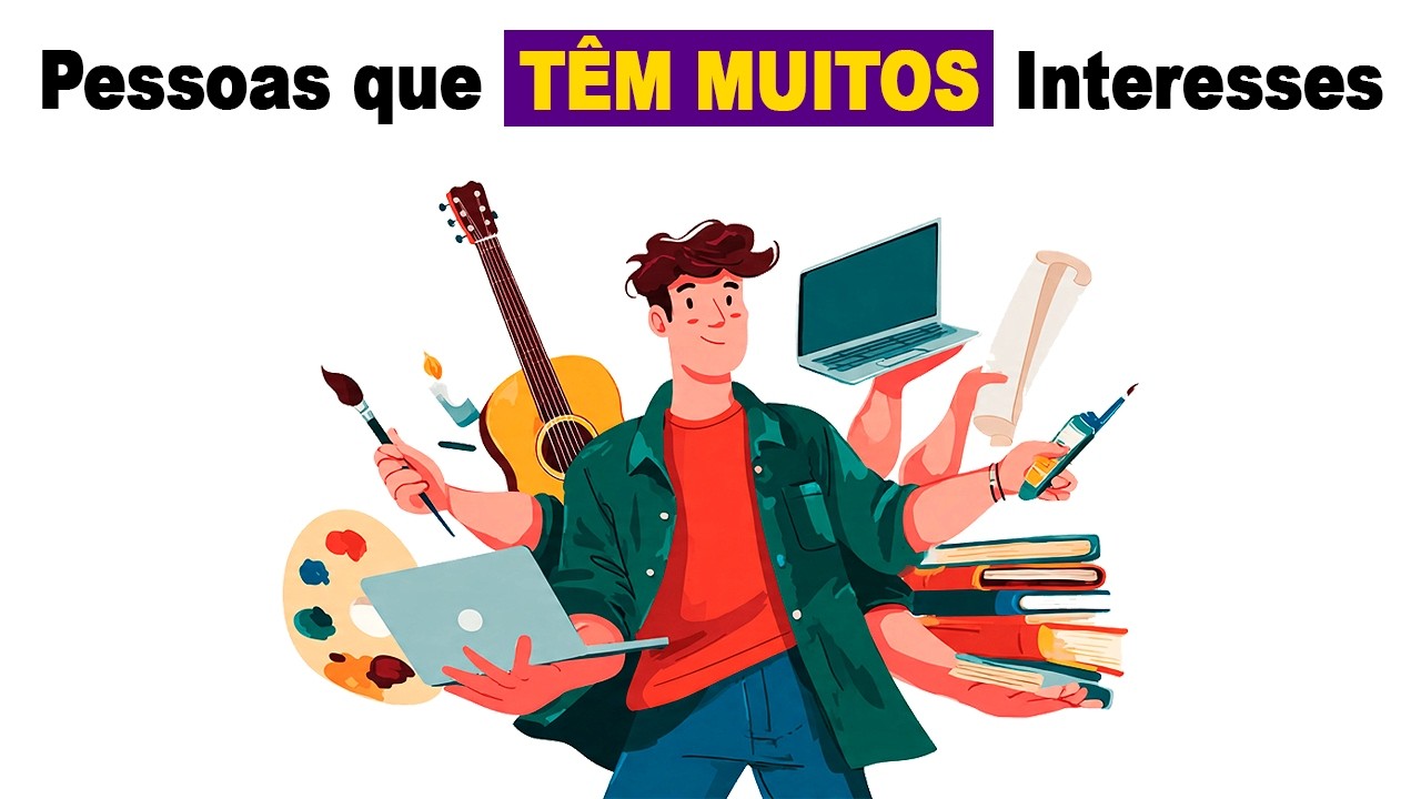 Se Tem Muitos Interesses VOCÊ Foi Feito Para o Futuro 'M-Shaped' | Entenda Agora