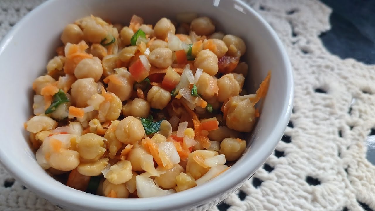 Salada de Grão-de-bico | Fácil e Saborosa