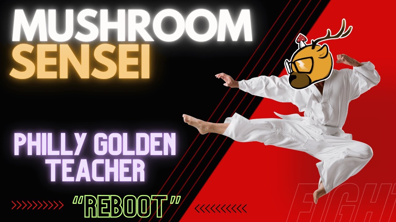 PHILLY GOLDEN TEACHER: MUSHROOM SENSEI 