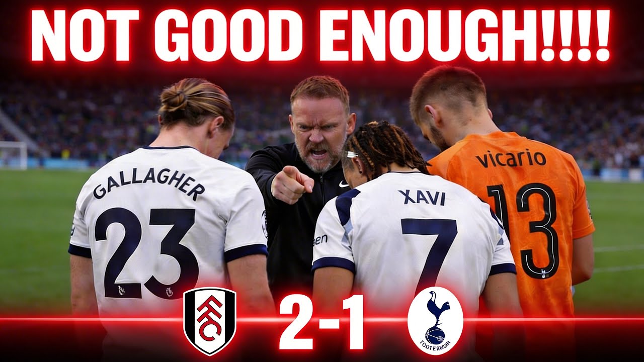 VAR-SENAL, Tudor Blunders AGAIN & SHOCKERS from Xavi, Gallagher, and Vicario | Fulham 2-1 Tottenham