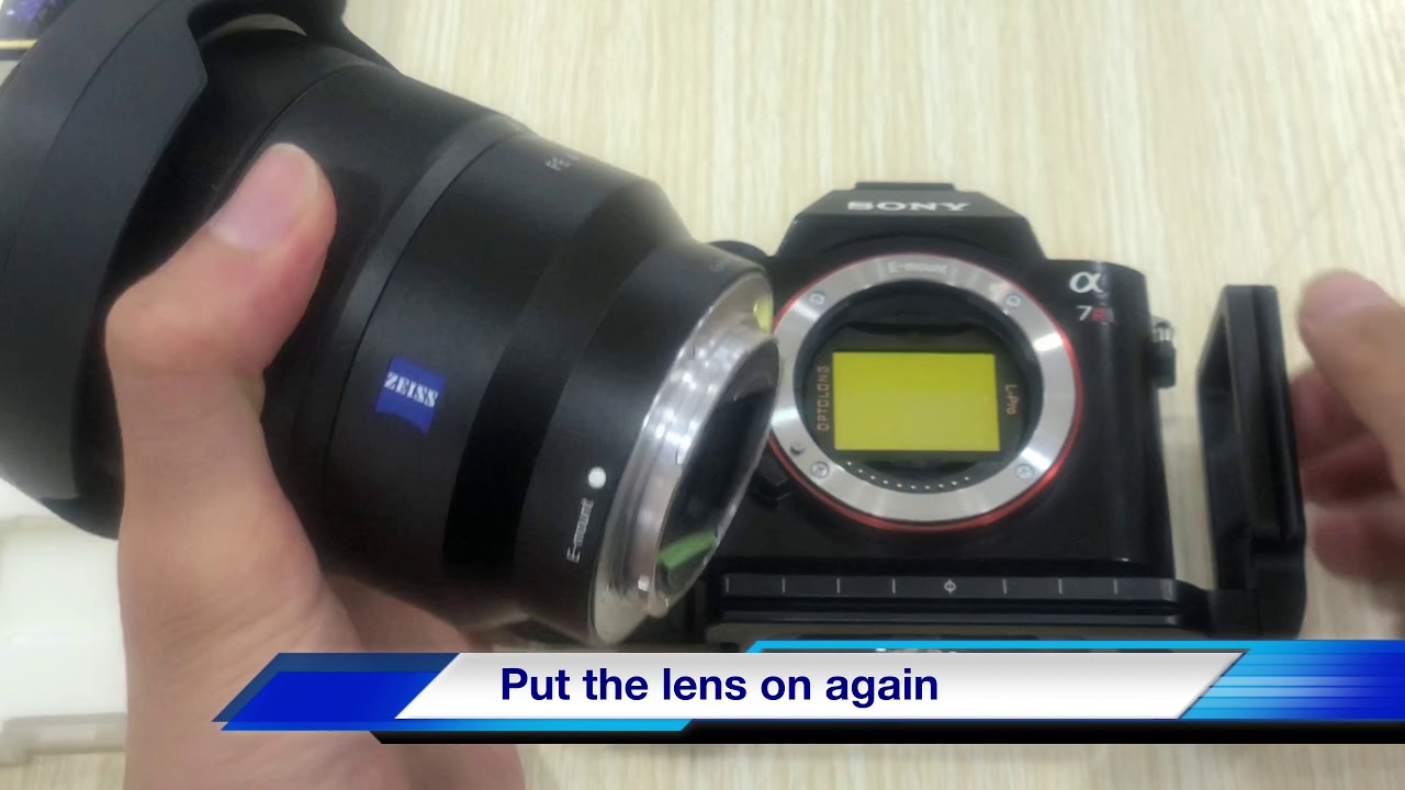 Optolong L Pro Sony FF installation