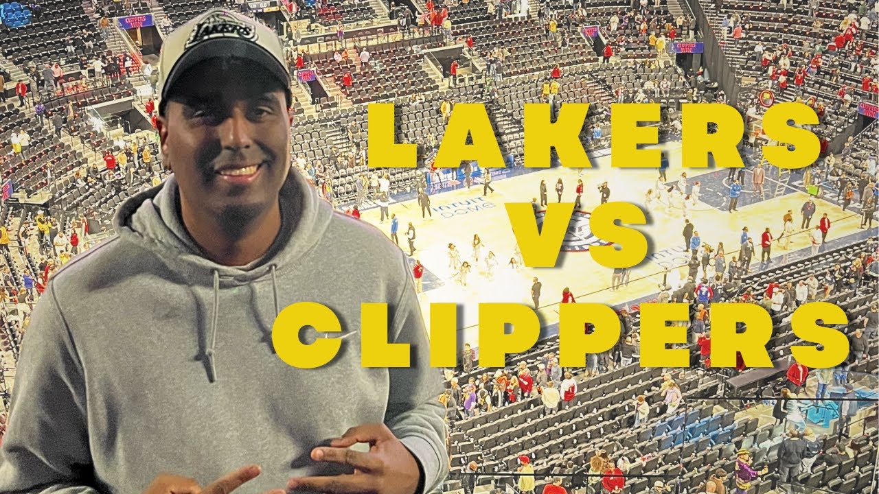 Went to My First NBA Game | Lakers vs Clippers at Intuit Dome