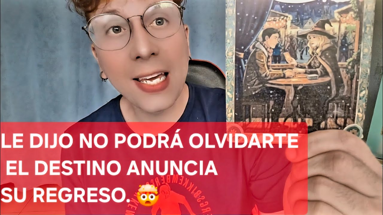 DE SHOCk! TU EX FUE A LEERSE EL TAROT A UNA FERIA.