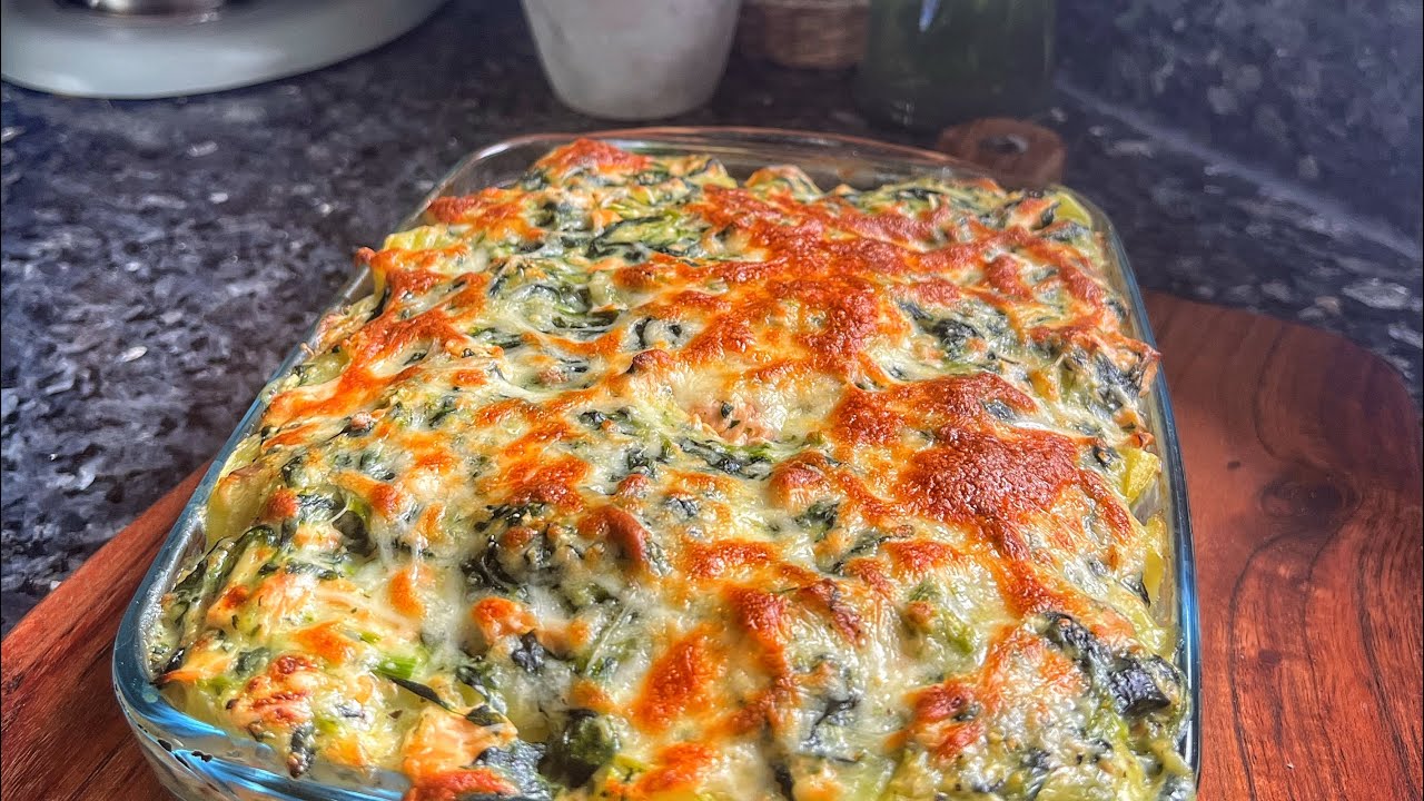 Le gratin saumon &eacute;pinard pomme de terre