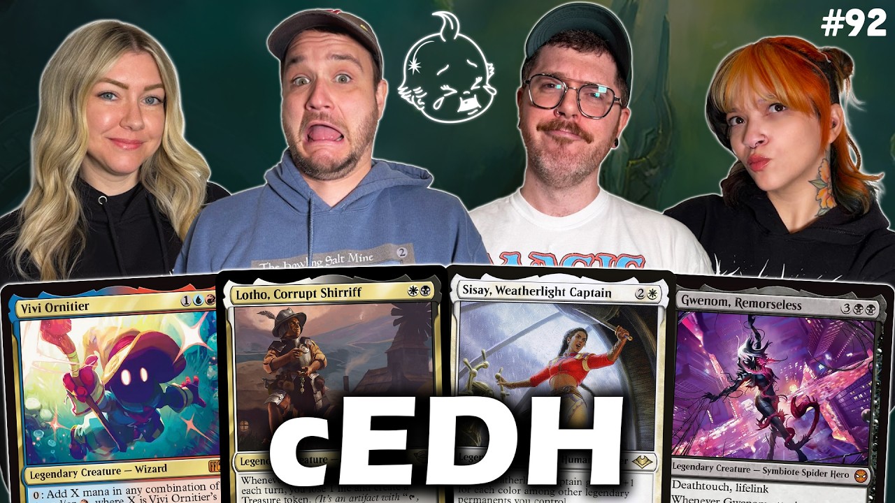 Это Сэм и Майк из Howling Salt Mine! | Виви | Лото | Сисай | Гвеном | Геймплей MTG CEDH
