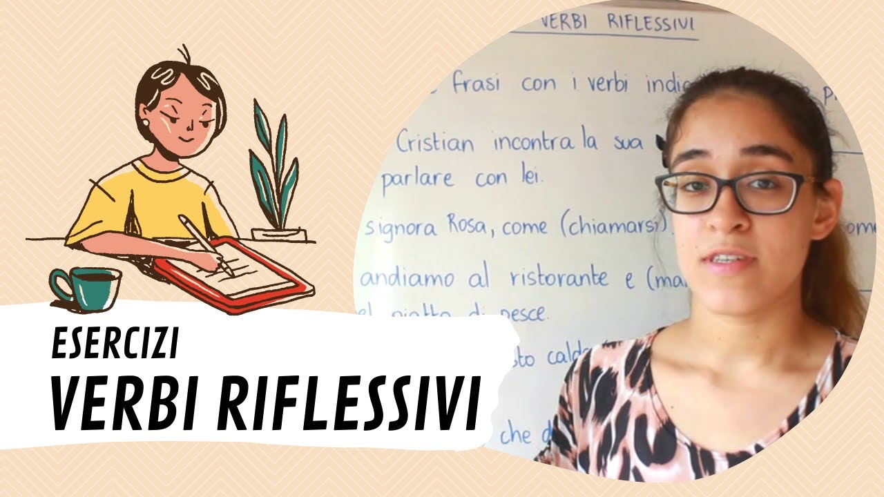 Exercícios sobre os REFLEXIVOS italiano