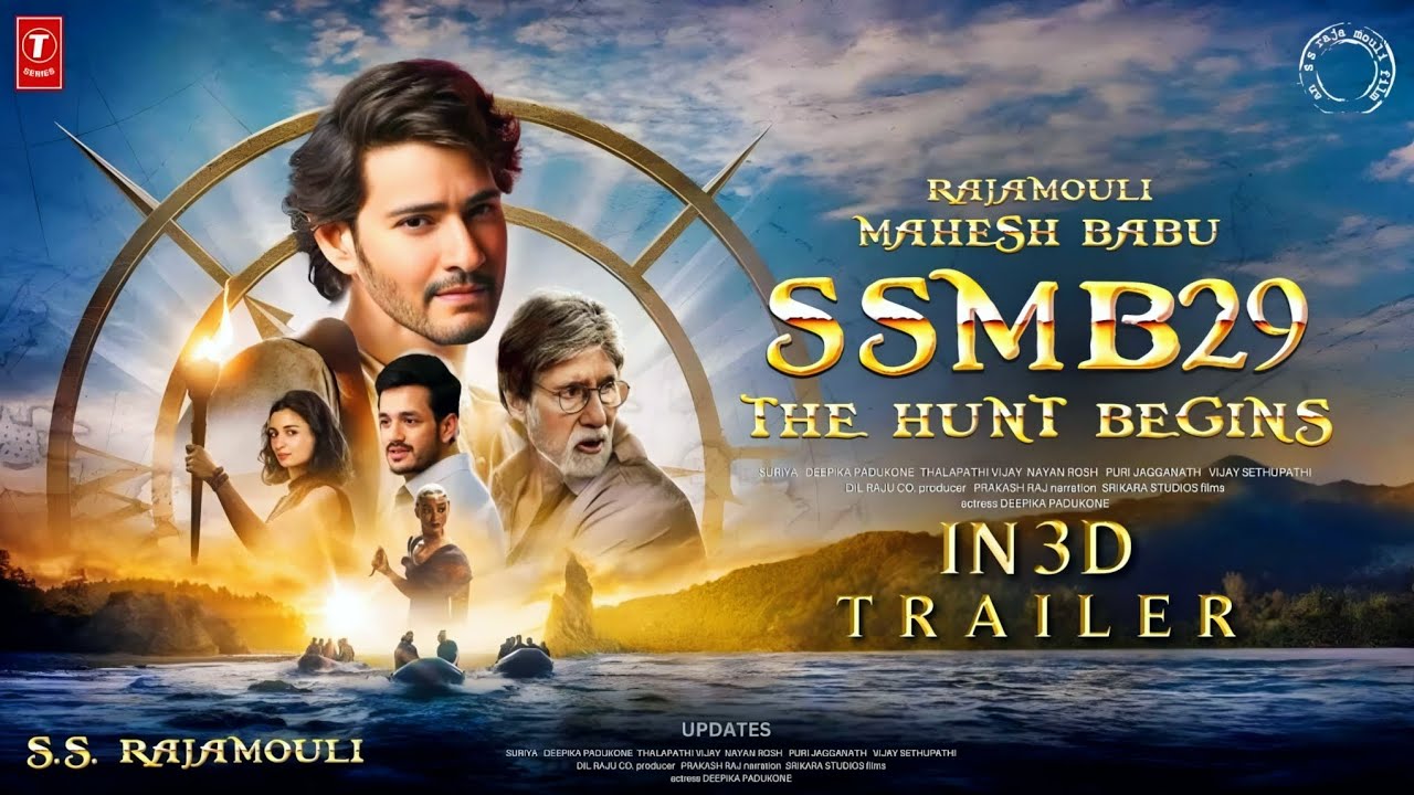 SSMB 29 : Official Trailer | Mahesh Babu | SS Rajamoli | Priyanka Chopra | SSMB 29 Trailer