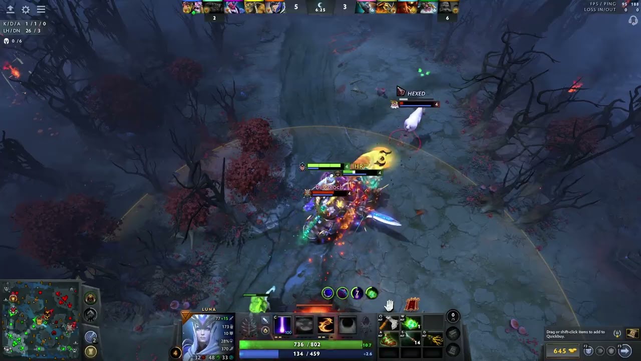 First time playing in EU server with 190ms
