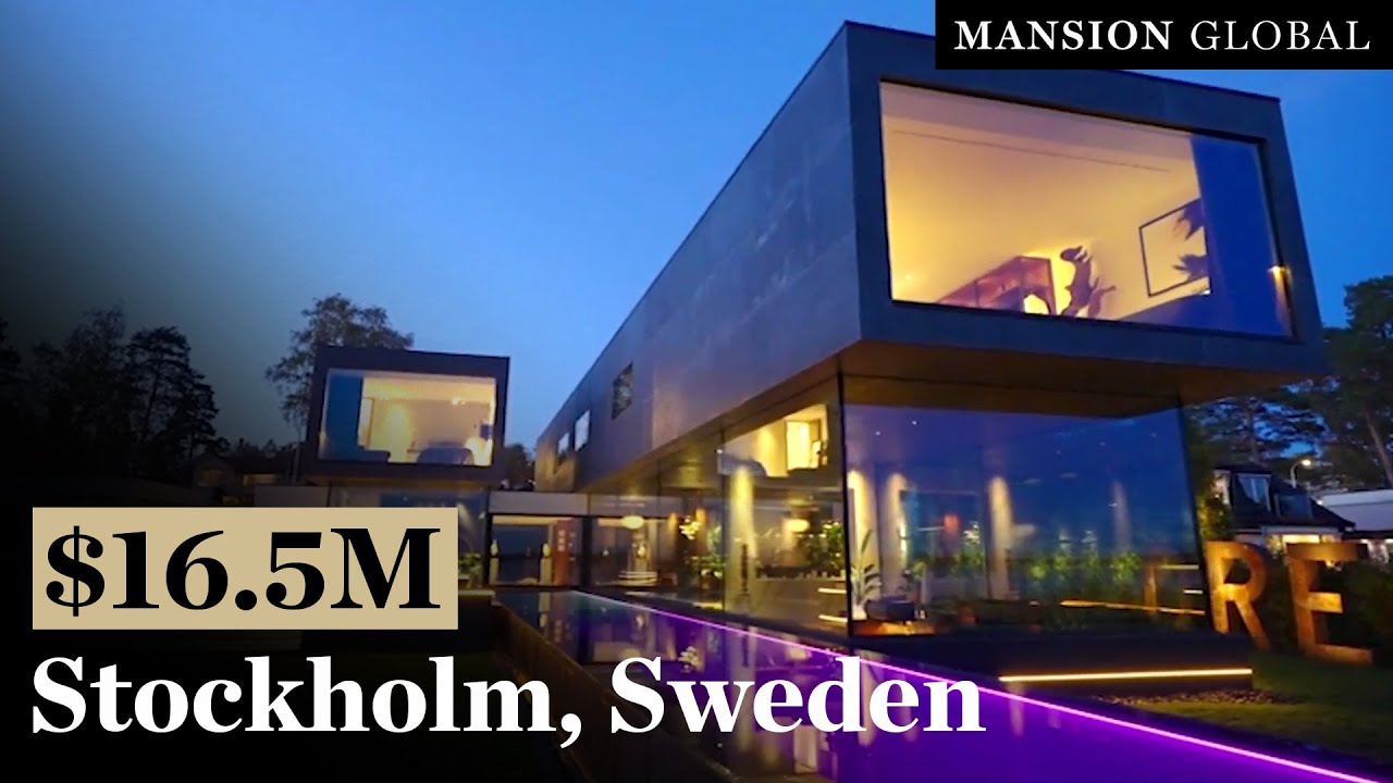 Modern Fjord-Front Mansion Vies for a Swedish Price Record | Record Breakers