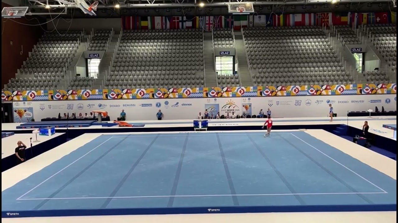 Iris Iordache (2010)🇷🇴 EYOF 2025 TF Floor 