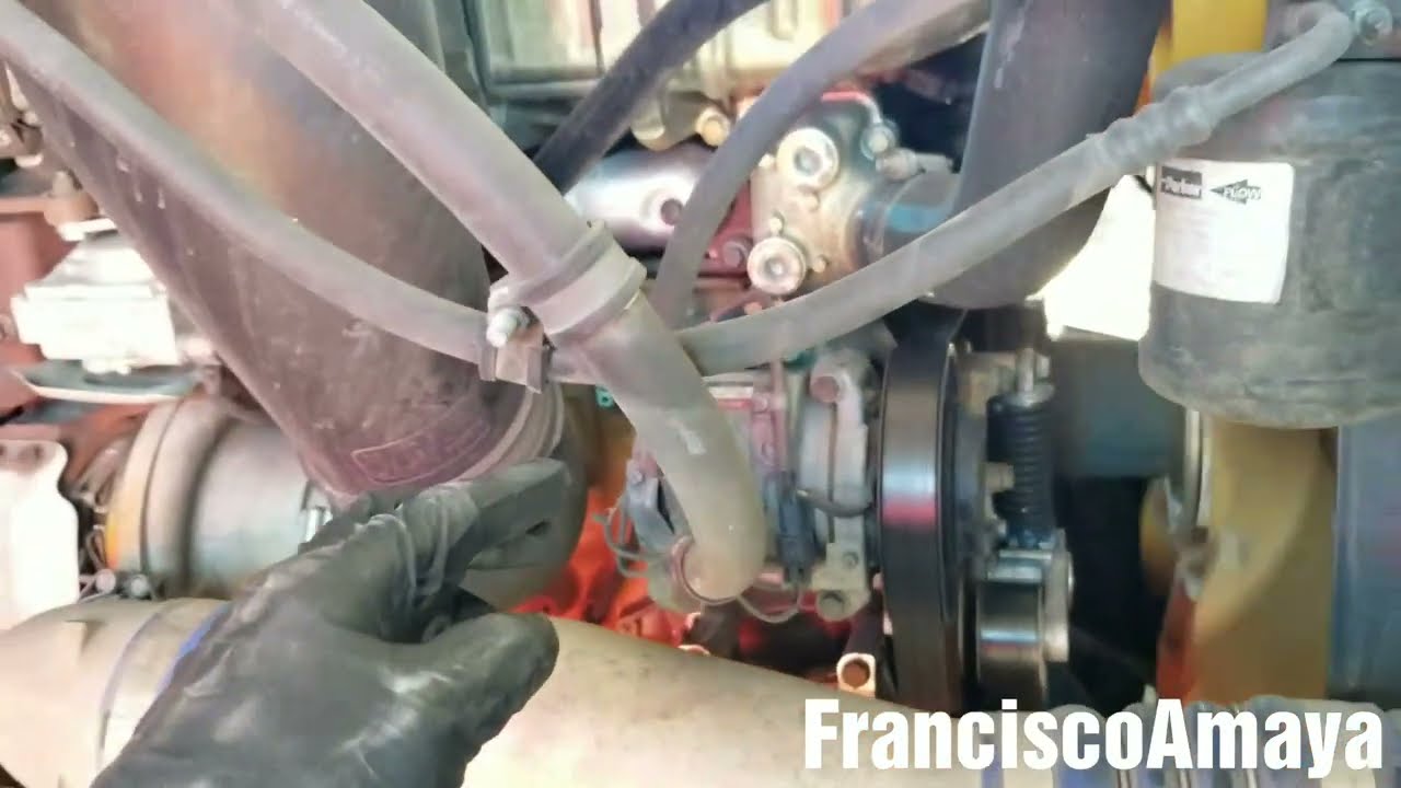 Freightliner cascadia A/C compressor clutch no working positive and negative power check details