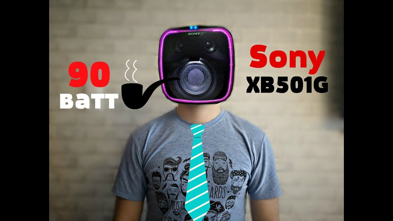 Первый Обзор Sony XB501G│JBL НЕРВНО КУРИТ В СТОРОНКЕ