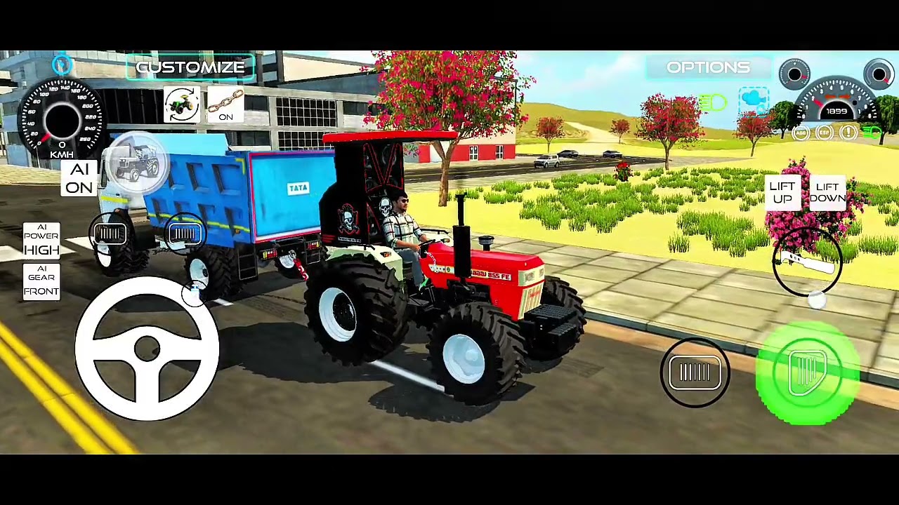 आज Dumper से Swaraj का tochan कर दिये 🚜🎮 | हो गया system hang| #video 