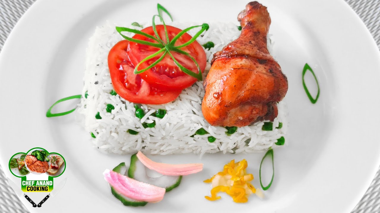 EXOTISCHE KIP DRUMSTICK MET WITTE NASI | EXOTIC CHICKEN DRUMSTICK WITH WHITE NASI Chef Anand Cooking