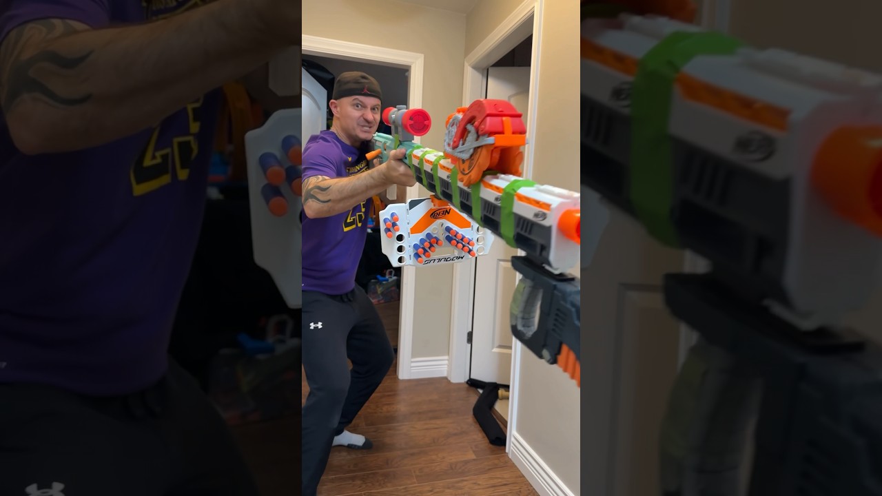 NERF WAR HEAVY: Flankuj!