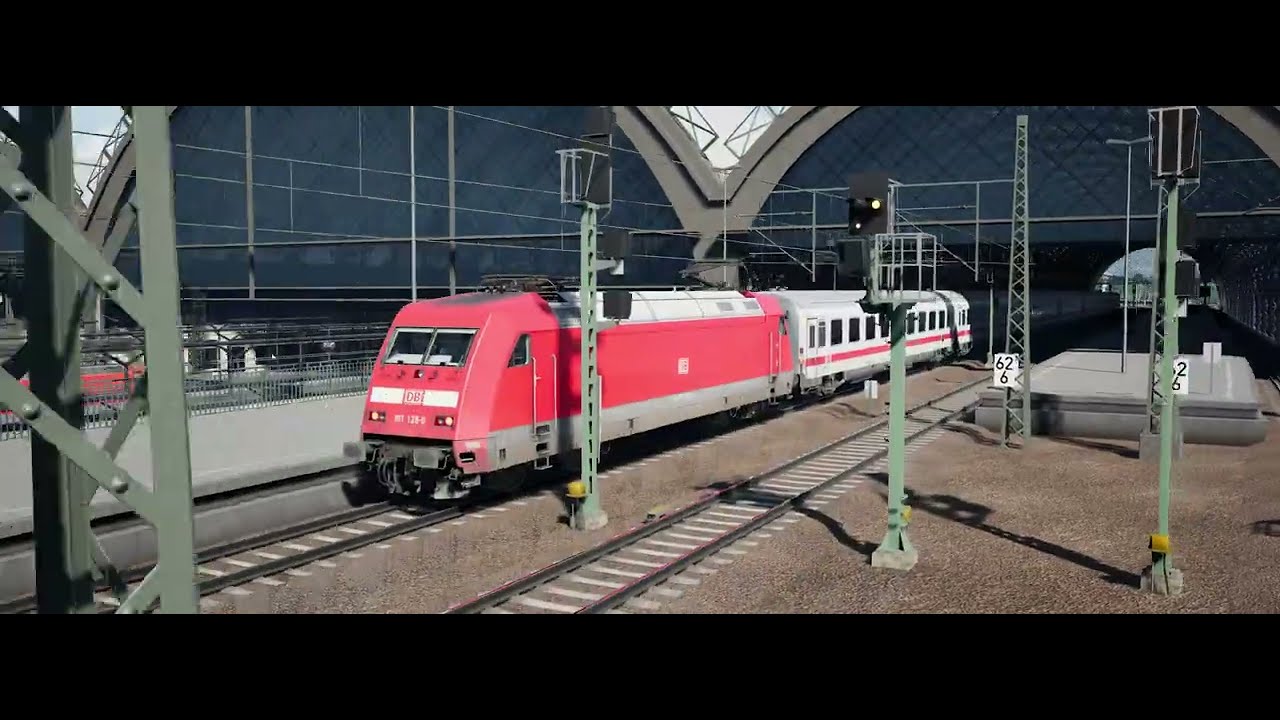 TRAIN SIM WORLD 4  101 DB DRESDEN  ,  DREZNO - RIZA DLA PORÓWNANIA Z TRAIN SIMULATOR CLASSIC 2024