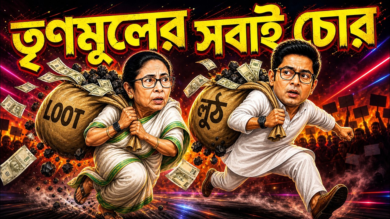 তৃণমূলের সবাই চোর | BJP Bengali Song | TMC Song | Khela Hobe Song @BanglarDhak