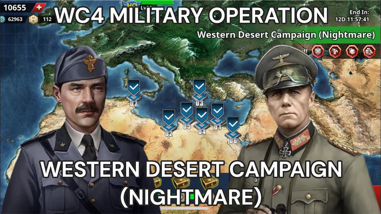 WC4 Military Operation: Western Desert Campaign (Nightmare)