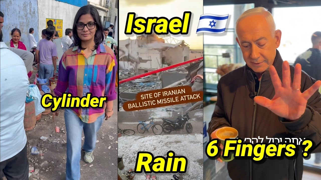 BIG NEWS 🚨 Netanyahu Zinda Hai, 6 Fingers 👉 Nahi Hai, Telangana Hyderabad Me Rain 🌧 Iran News & BJP 