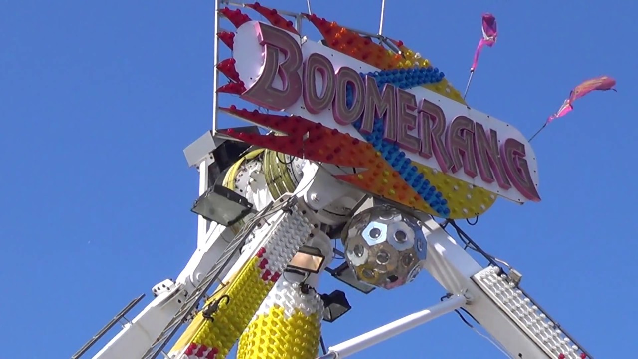 Manège Boomerang, foire d'été, Dieppe 2017