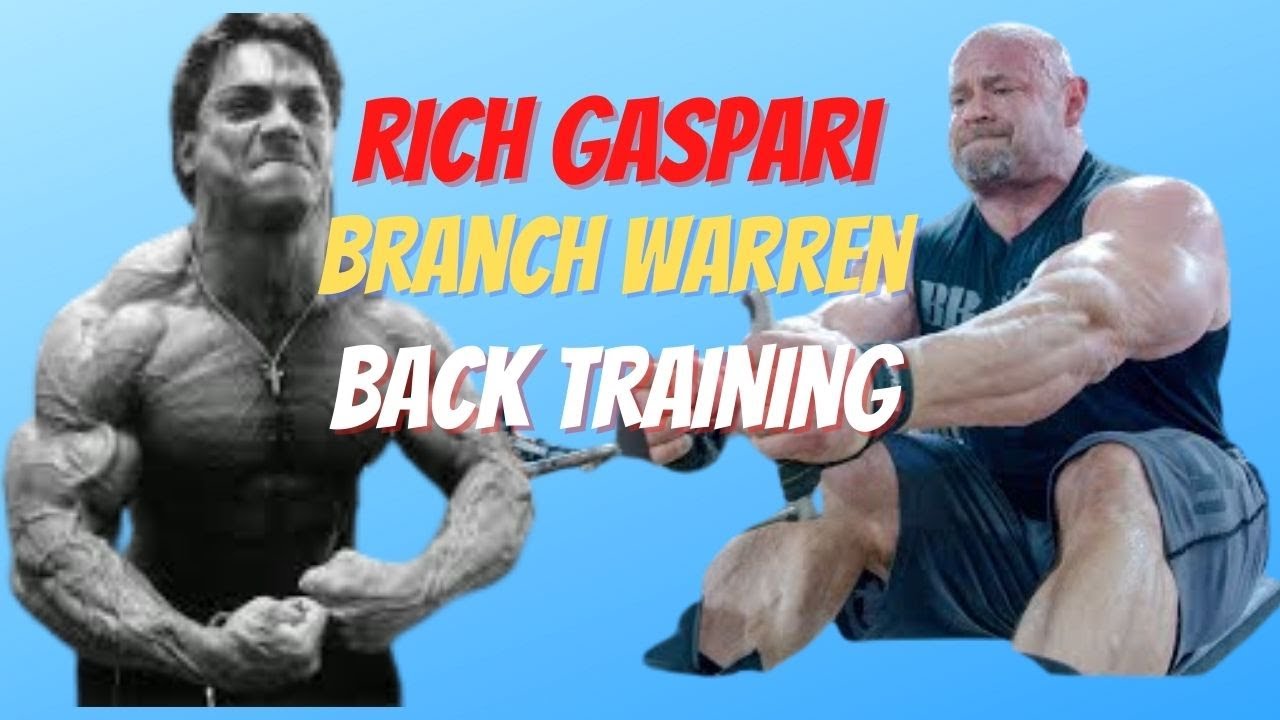 Branch Warren | Rich Gaspari |High Intensity Back Workout | Ultimate Fitness Birmingham