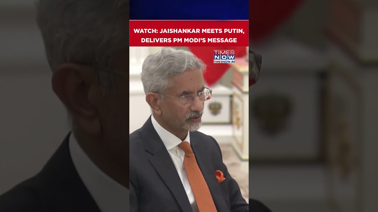 EAM Jaishankar Meets Putin, Conveys PM Modi&rsquo;s Message Ahead Of SCO, BRICS Meets #shorts