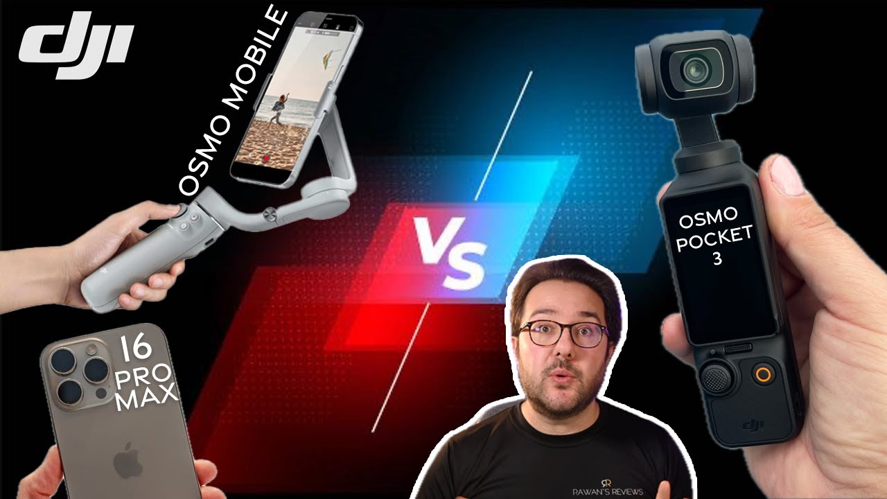 Что лучше? Osmo Pocket 3 против iPhone 16 Pro Max + стабилизатор: прямое сравнение
