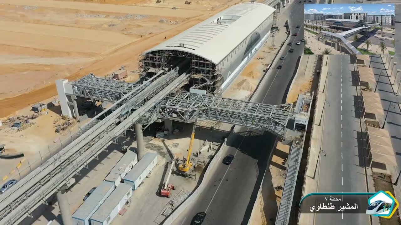 مشروع مونوريل العاصمة الإدارية الجديدة