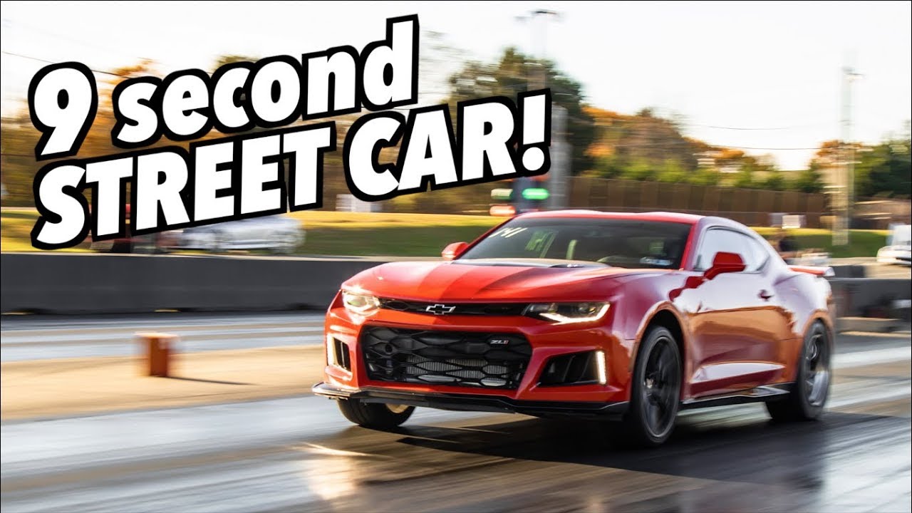 TWIN TURBO Camaro ZL1 Goes Deep Into The 9s On PUMP GAS ONLY!!
