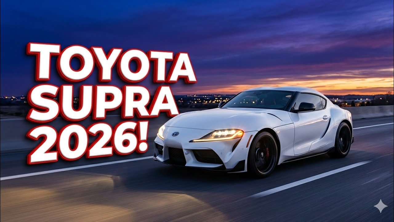 💥Así es el Toyota Supra 2026 ... Más Potente y Agresivo que Nunca!💯