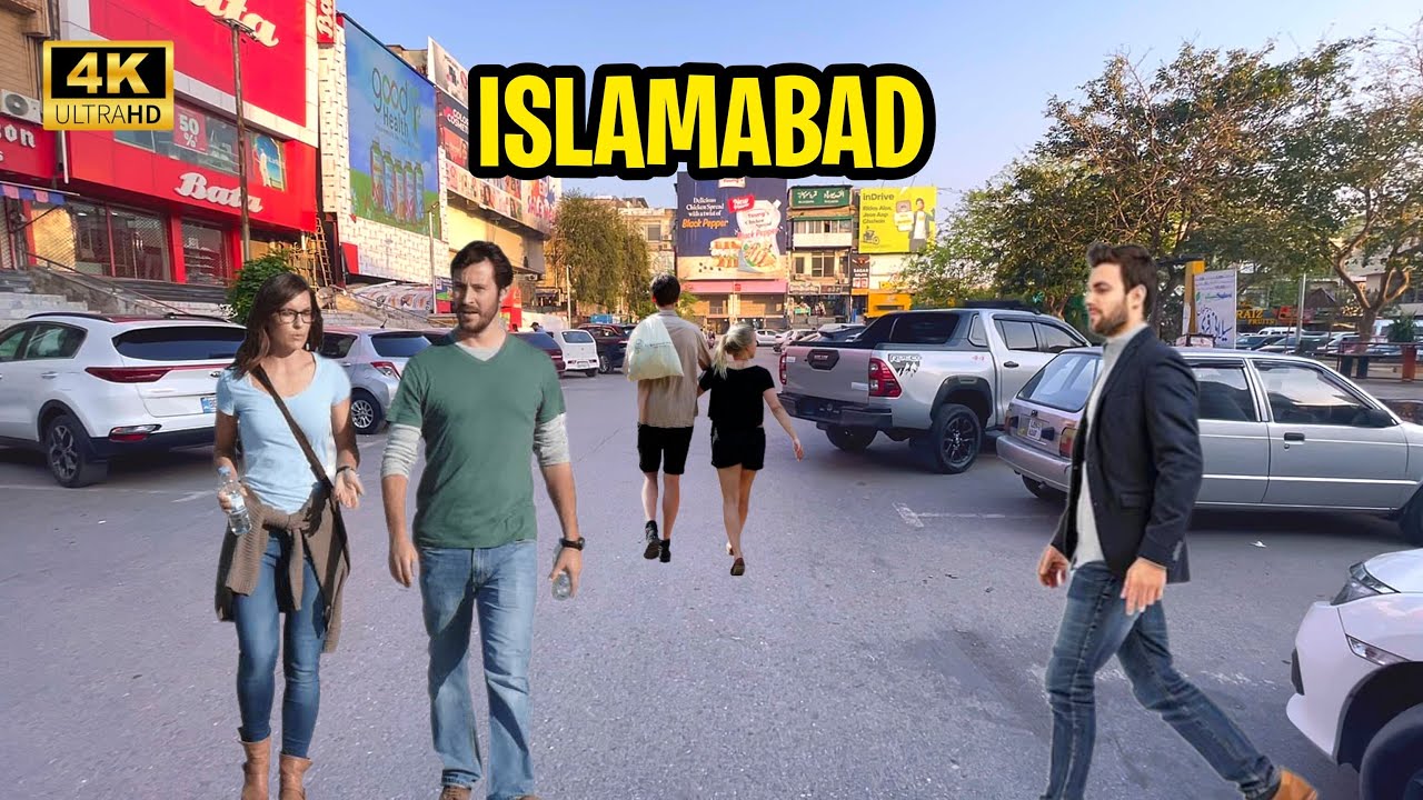 Is This the Most Beautiful City in Pakistan? 4k Ultra HDR Walking Tour of Pakistan Capital
