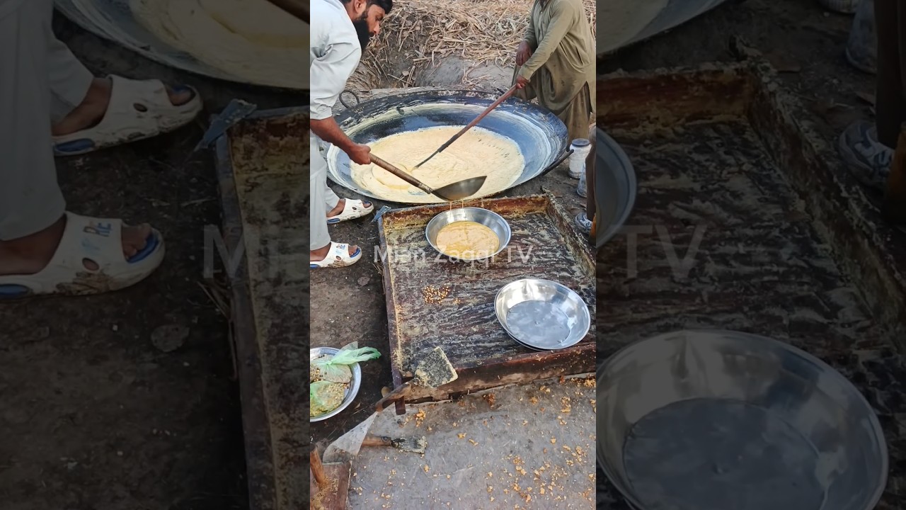Traditional Gurh Making | No Machine, Only Village Hard Work