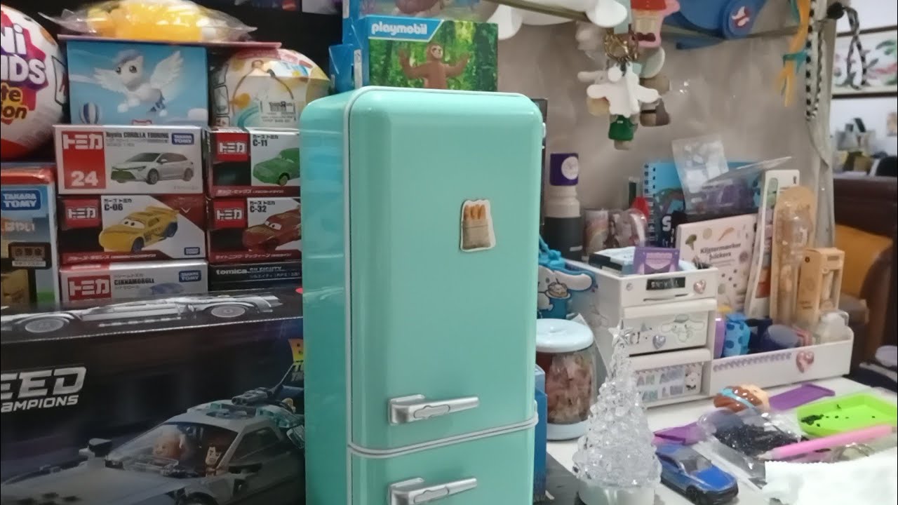 Mini Brands Fill the Fridge unboxing 