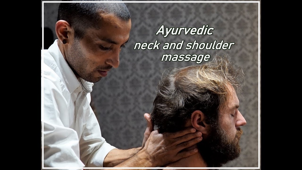 Ayurvedic neck and shoulder massage | Suraj Thapa