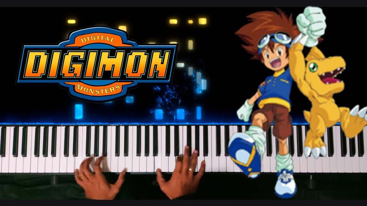 Digimon Adventure OP - Butterfly  [Piano]