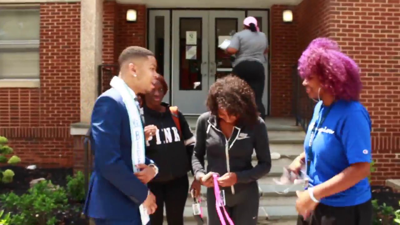 Jauan Durbin - Mr. Blue and White for Ebony HBCU Campus King