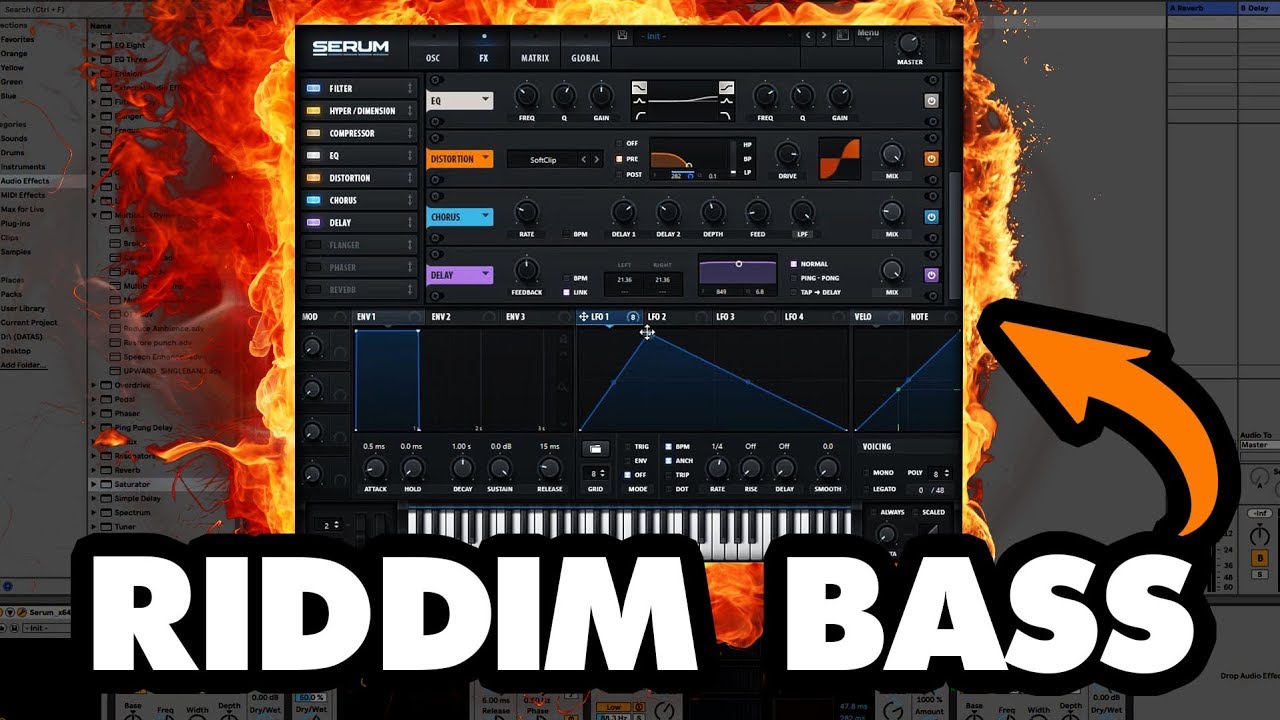 Ultimate Riddim Bass In Serum!