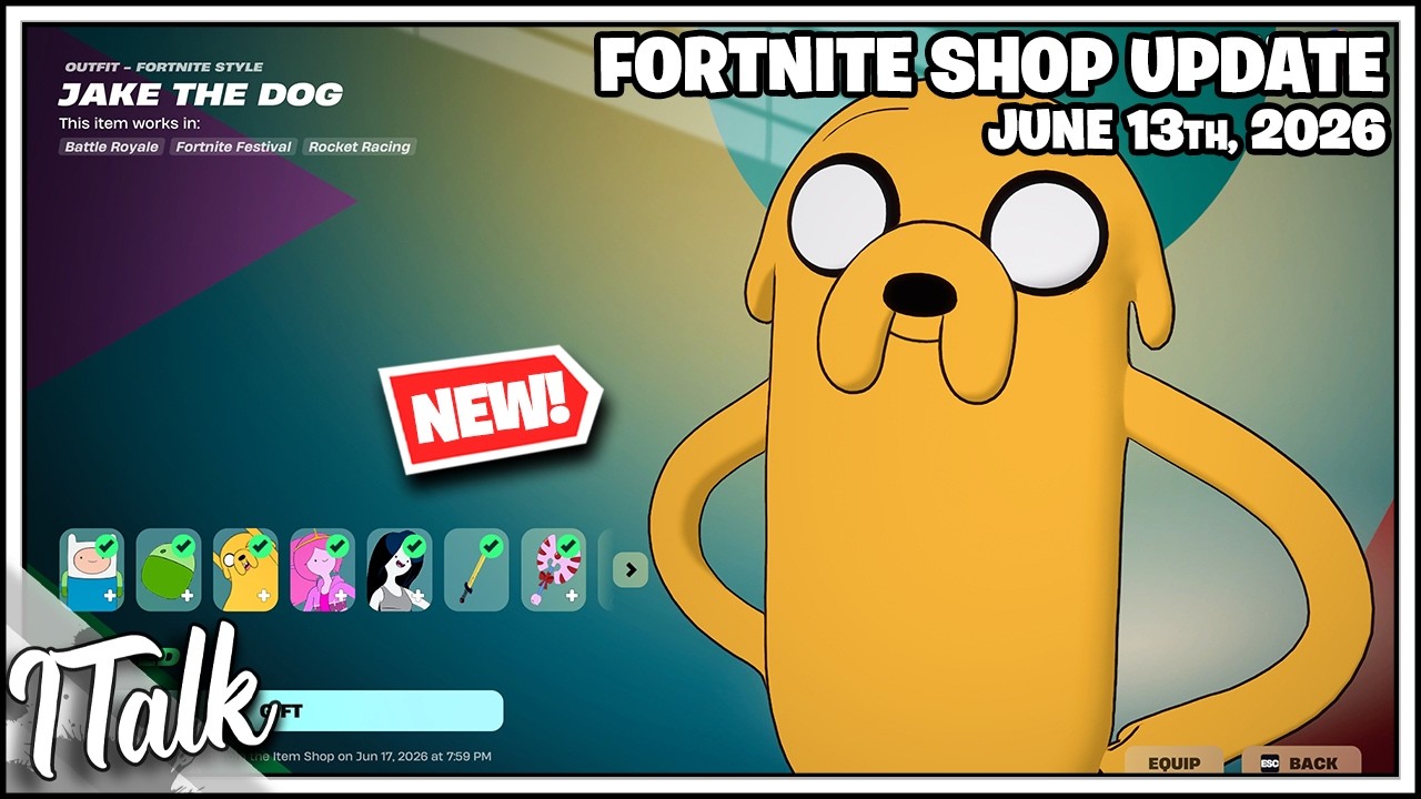 В магазине Fortnite *НОВИНКА*: ЗАХВАТ МУЛЬТФИЛЬМОВ! [13 июня 2026 г.] (Fortnite, Глава 7)