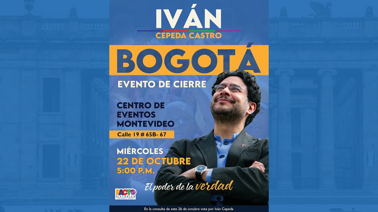 CIERRE DE CAMPAÑA DE IVÁN CEPEDA EN BOGOTÁ
