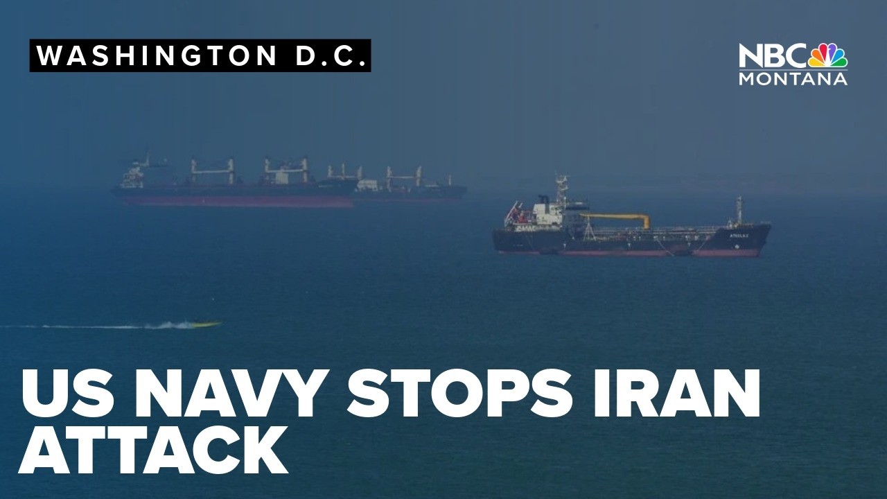 Американские военные перехватили иранские атаки на три корабля ВМС США в Ормузском проливе.