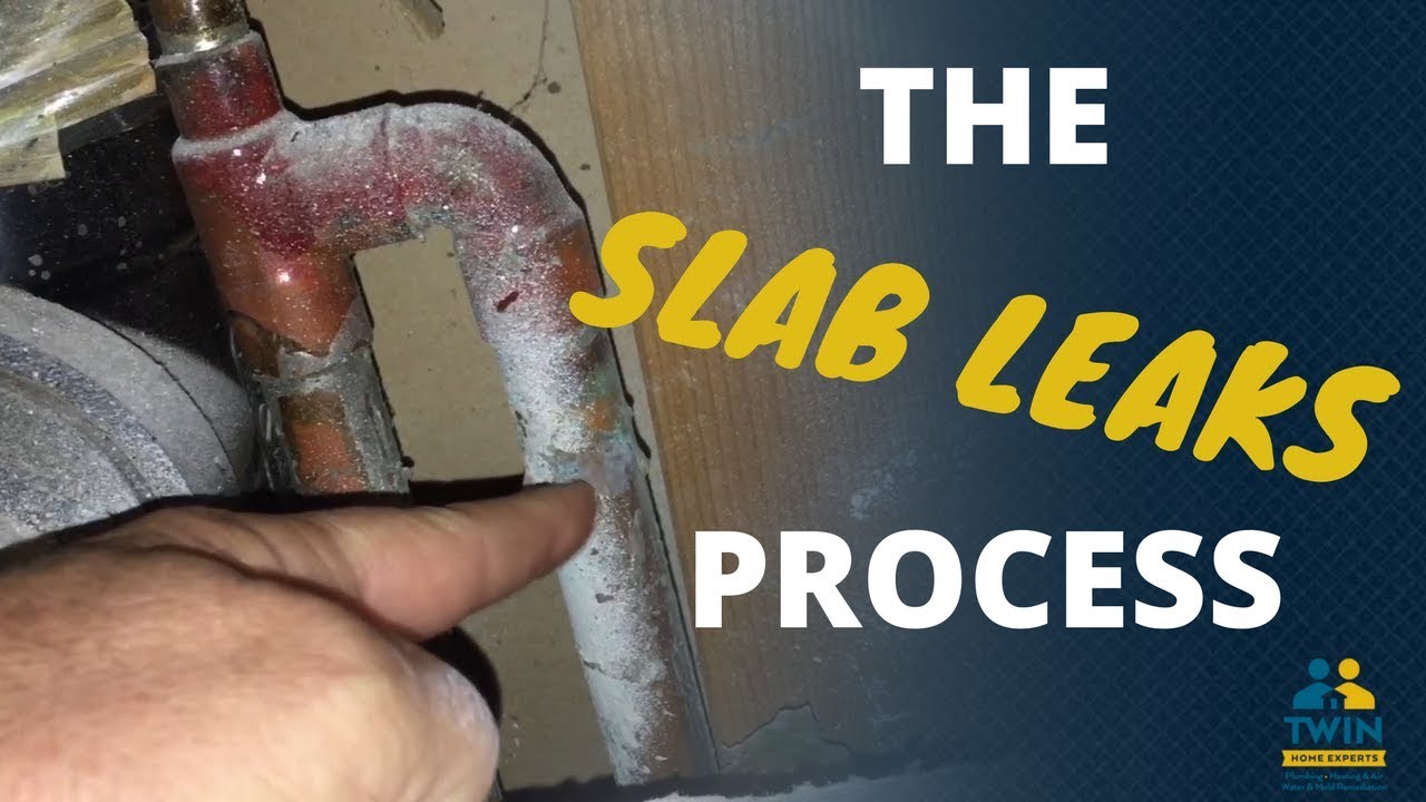 Residential Water Slab Leak Detection & Repair Job