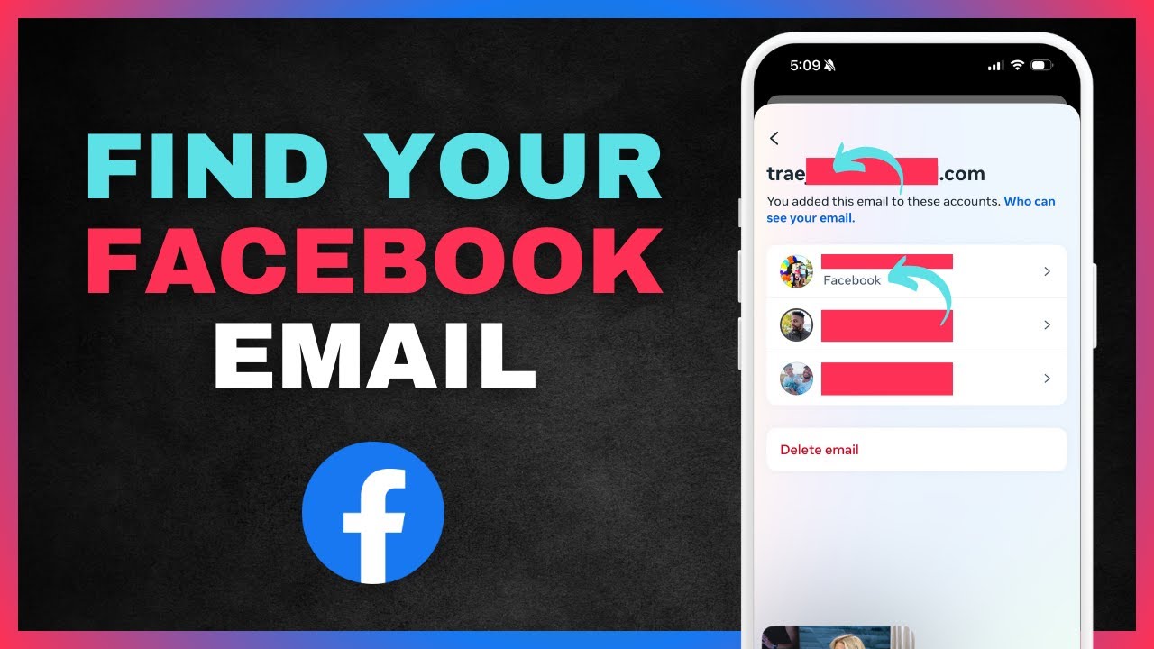 Как найти электронную почту своего аккаунта Facebook