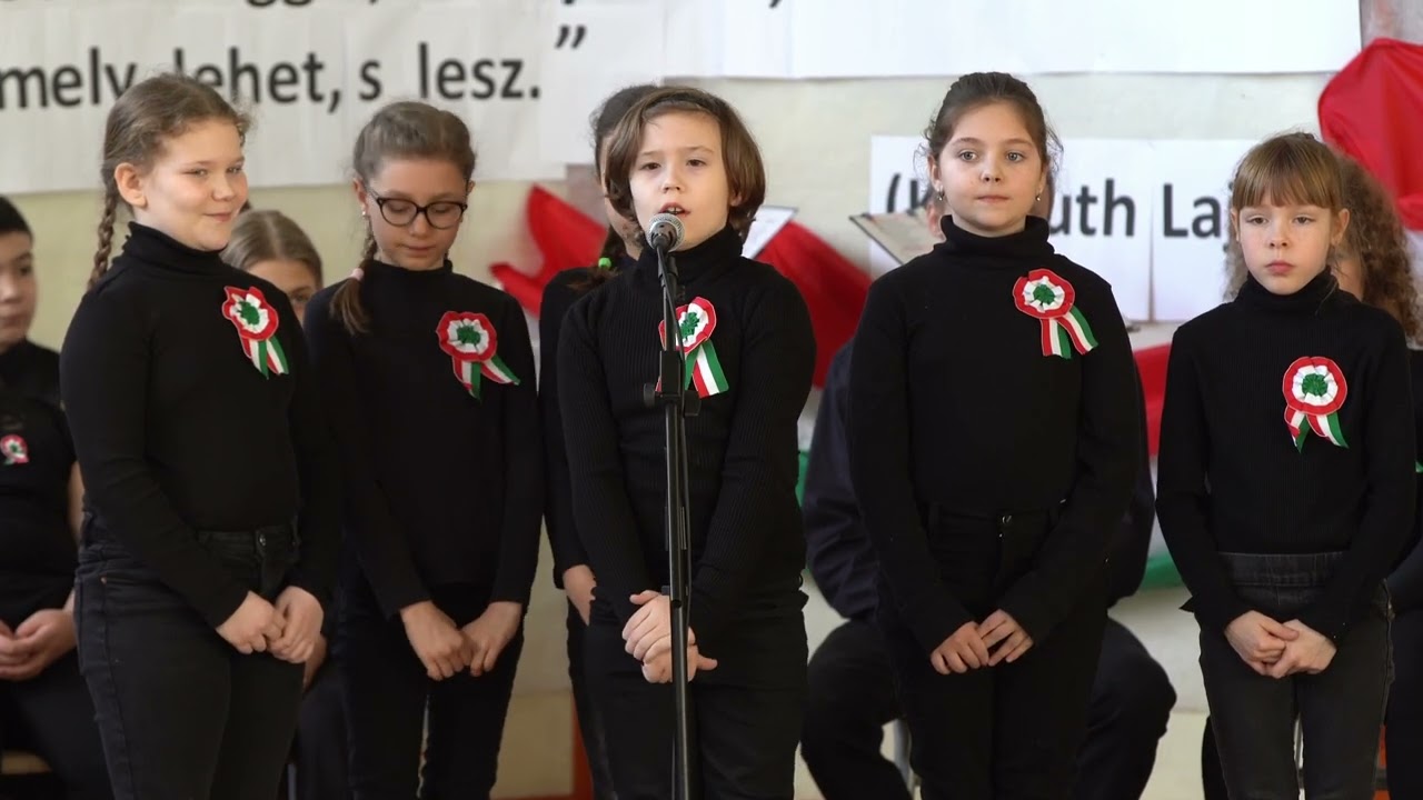 Március 15-i műsor a Fazekasban