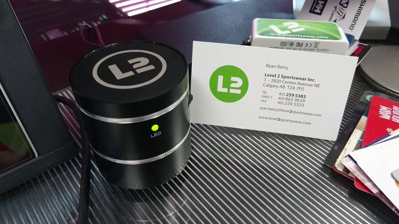 LEVEL 2 - Mighty Dwarf Vibration Speaker - www.level2sportswear.com